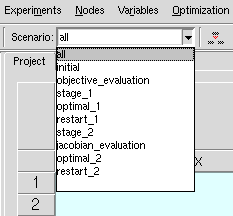 Scenarios after running the Optimization Framework